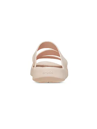 CROCS | Badepantoffeln Getaway Strappy para mujer | hellgrau